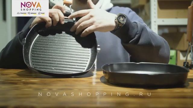 Сковорода гриль антипригарная гриль смотреть онлайн