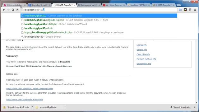 Upgrading X cart 4 Classic смотреть онлайн