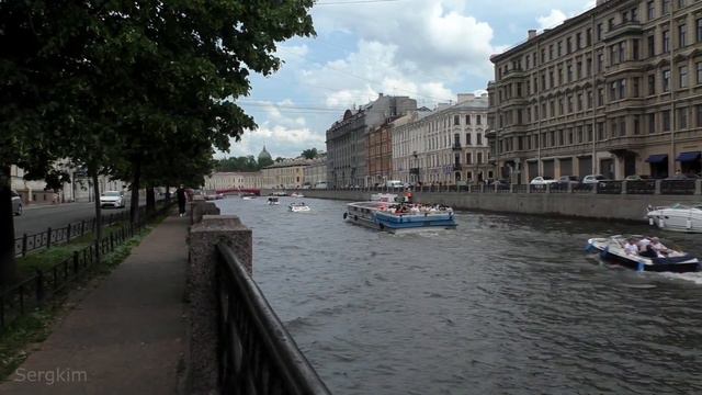 Санкт-Петербург, июль 2023. Река Мойка от и до смотреть онлайн