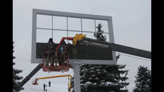 Светодиодный экран в г.Моршанске.(Сборка) смотреть онлайн