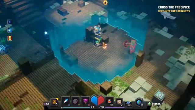 Defeating The Ancient Guardian In Minecraft Dungeons смотреть онлайн