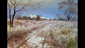 Великолепные акварельные пейзажи художника Ильи Горгоца