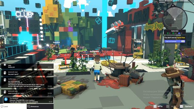 НФТ игра Sandbox метавселенная. Зарабатываем играя в игру