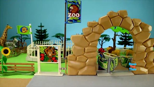 Toy Wild Safari Zoo Animals │Sea Animals Toys Fun Learning Videos For Kids смотреть онлайн