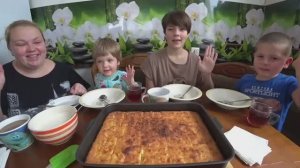 мукбанг, творожная запеканка