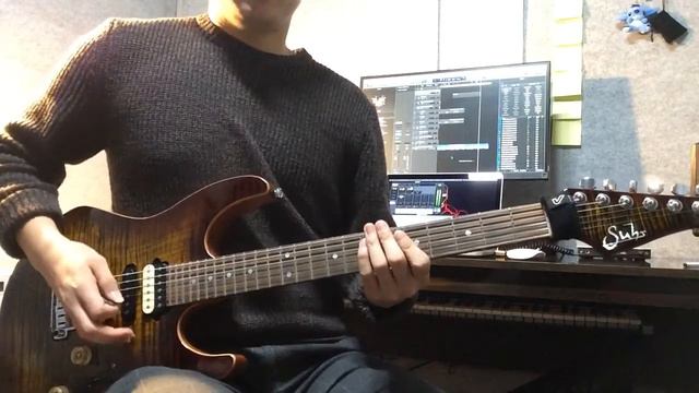 Guitar Diary [ Fusion Legato Lick 2 ] @suhr modern bengal burst GG concept смотреть онлайн