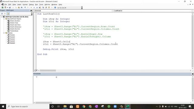 Find Last Column & Last Row in Excel VBA – Interview Q смотреть онлайн