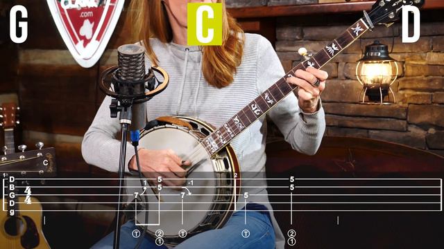 Katy Lou's Bendy Bluesy Banjo Lick! смотреть онлайн