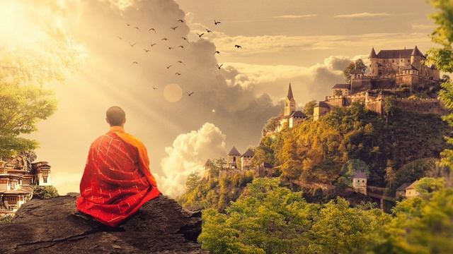 10 Minute OM Chant Tibetan Singing Bowls Meditation смотреть онлайн