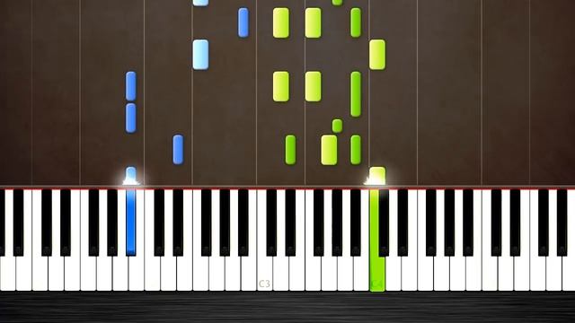 Green Day - Boulevard Of Broken Dreams - Piano Tutorial by PlutaX - Synthesia смотреть онлайн
