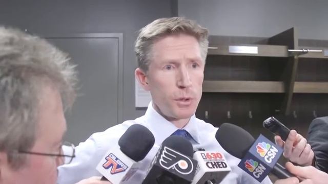 Dave Hakstol on disappointing performance in Edmonton смотреть онлайн