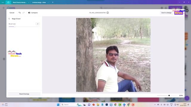 Canva Photo Editor - How to edit Photo in Canva? Canva me photo edit kaise karte hai? कैनवा में फोट смотреть онлайн