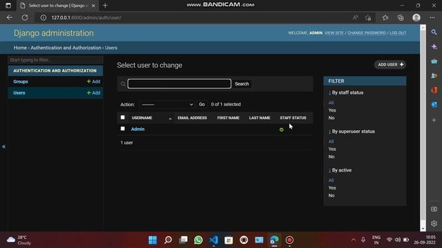 #10 | Create Super User in Django | How to Register model in admin.py | #django #makemigrations смотреть онлайн