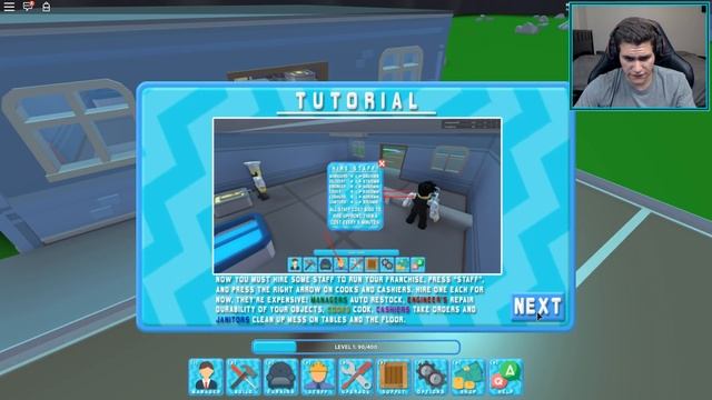 BUILDING MY FAST FOOD RESTAURANT (Roblox Fast Food Simulator #1)