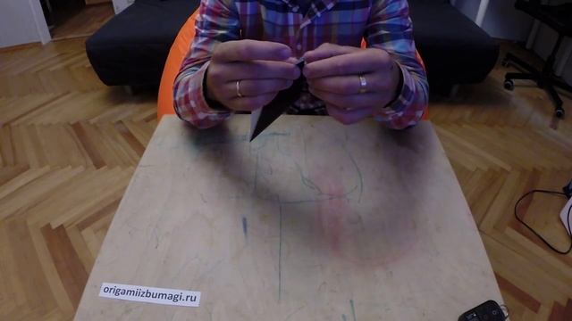 Оригами императорский пингвин