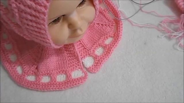 ШАПКА ДЕТСКАЯ СПИЦАМИ. ПОДРОБНЫЙ МК. смотреть онлайн