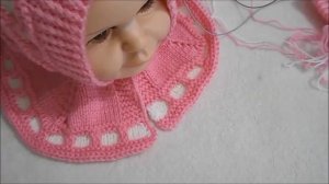 ШАПКА ДЕТСКАЯ СПИЦАМИ. ПОДРОБНЫЙ МК.