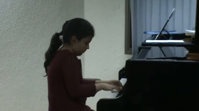 Отчётный концерт Лизы (консерватория г. Ашкелон ) 2014 смотреть онлайн