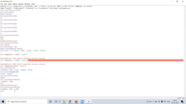 lecture3 python list, tuple, dictionary смотреть онлайн