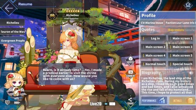 Azur Lane: Richelieu L2D Skin [Evergreen Prophecy] (Black Friday Akashi's Fire Sale 2022) смотреть онлайн