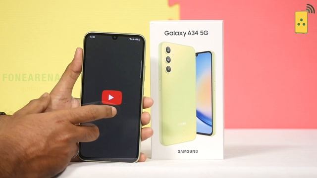 Samsung Galaxy A34 Unboxing — 6.6" FHD+ 120Hz AMOLED display, Dimensity 1080, IP67 смотреть онлайн