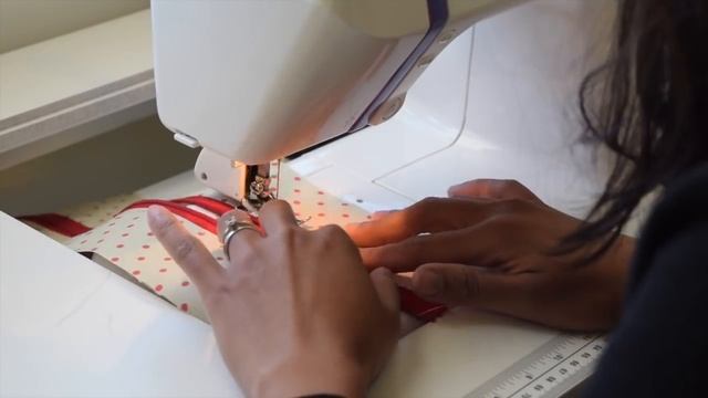 Patchwork Tote Bag with recessed zipper sewing tutorial смотреть онлайн