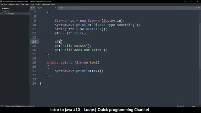 Introduction to Java video#10 | String methods | Quick programming tutorial смотреть онлайн