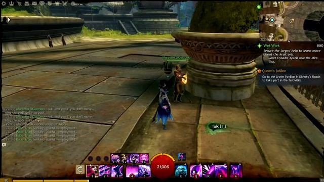 [Guild Wars 2] Queen's Jubilee. True Artist Vs Busker Golem.
