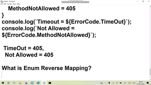 Typescript 163.what is enums in typescript .. смотреть онлайн