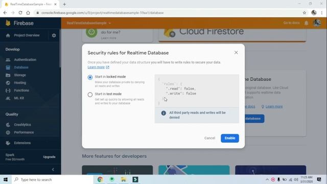 Google Firebase Real time Database Introduction | Google Firebase Course in Tamil смотреть онлайн