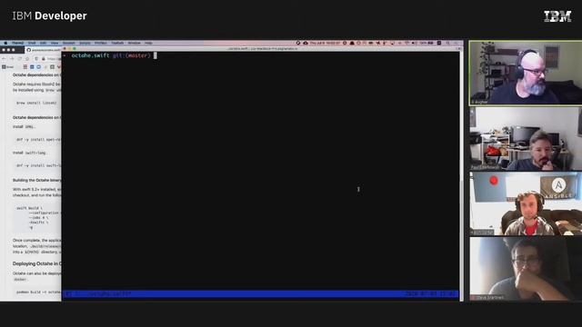 Playing with the first release of Octahe written in swift! смотреть онлайн