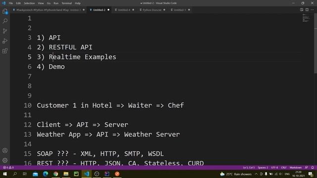API, RESTFUL API and Demo in Tamil [தமிழ்] смотреть онлайн