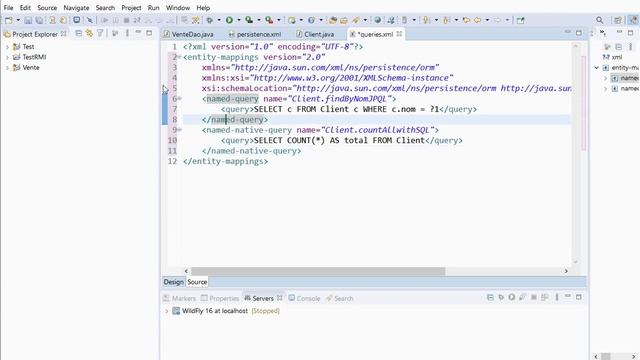 partie 2: Persistance de données: Couche DAO EJB Session смотреть онлайн