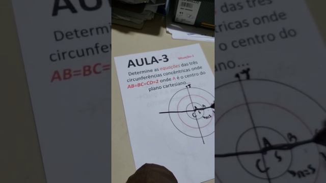 Aula de Matemática - 2ª Ati// Circunferência com centro (0,0) do Plano Cartesiano - Profº Rinaldo смотреть онлайн