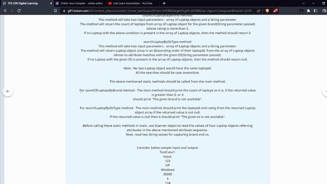 TCS IPA OOPS QUESTION/PROBLEM || JAVA || TCS IPA SHORTCUT TRICK || TCS XPLORE PROCTER ASSESSMENT - смотреть онлайн