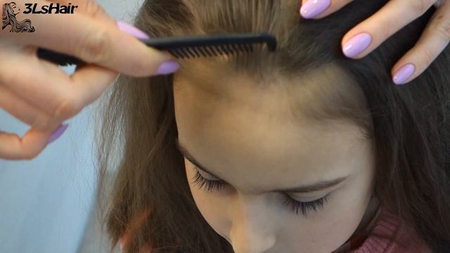 Как провести ровный пробор посередине.5 правил идеального пробора. |Проділ| 5 Ways To Part Your Hai смотреть онлайн