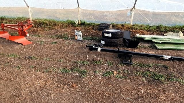 Первая пикировка. Прицеп для трактора Кентавр Т-15. смотреть онлайн