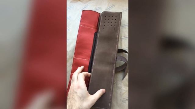 Пенал для кистей Artskill Brush mini коричневый смотреть онлайн