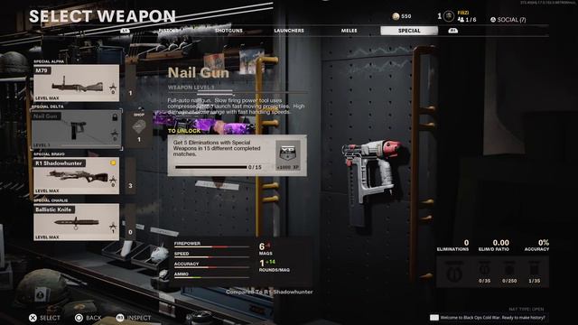 HOW TO UNLOCK THE NAIL GUN VERY FAST IN COLD WAR смотреть онлайн
