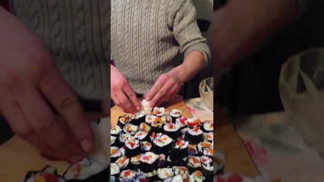 Как приготовить роллы без рыбы смотреть онлайн