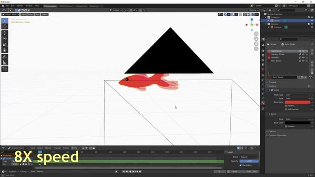 Hyperflat Depth of Field in Blender Grease Pencil смотреть онлайн