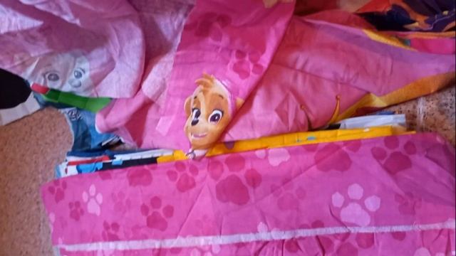 распаковка посылки, весовой лоскут от МАГНАТЕКС, р-р 40-70см. смотреть онлайн