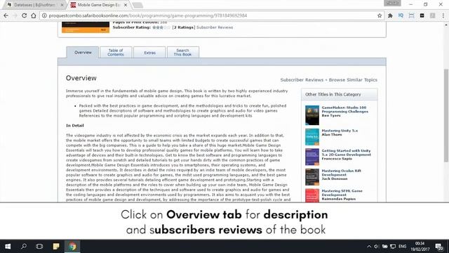 How to Use Safari eBooks - Safari Tutorial смотреть онлайн