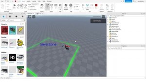 Как сделать безопасную зону в Roblox Studio