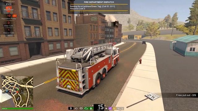 OB & I Try Out the New Fire Truck Update in Flashing Lights Multiplayer! смотреть онлайн