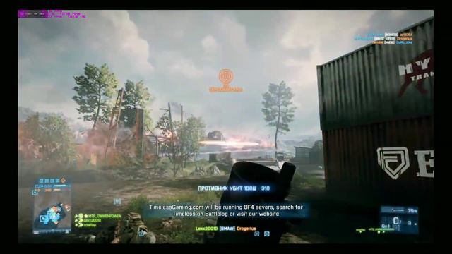 Battlefield 3 "Каспийская граница" Sapphire Tri-x r9 290x 1080@1400MHz смотреть онлайн