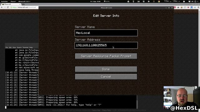 Minecraft Server on Ubuntu 14.04 (Linux) смотреть онлайн