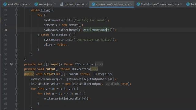 Connect 4 in Java Part 16 - Connecting the clients смотреть онлайн