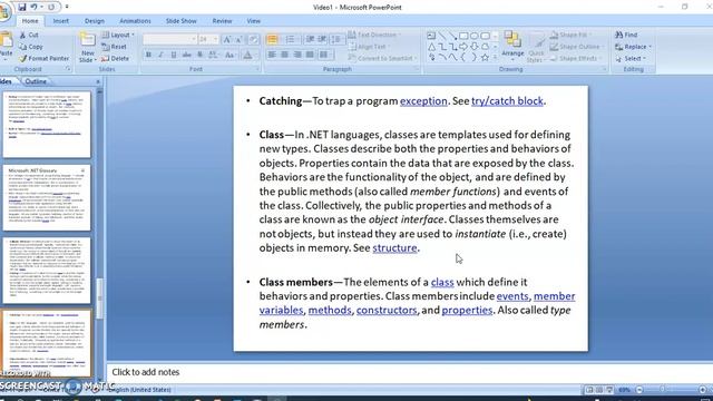 Microsoft Terminologies .Net Video 2 смотреть онлайн