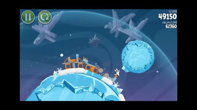 Angry Birds Space Cold Cuts Level 9 Walkthrough [Level 2-9 *3 Star Guide] смотреть онлайн